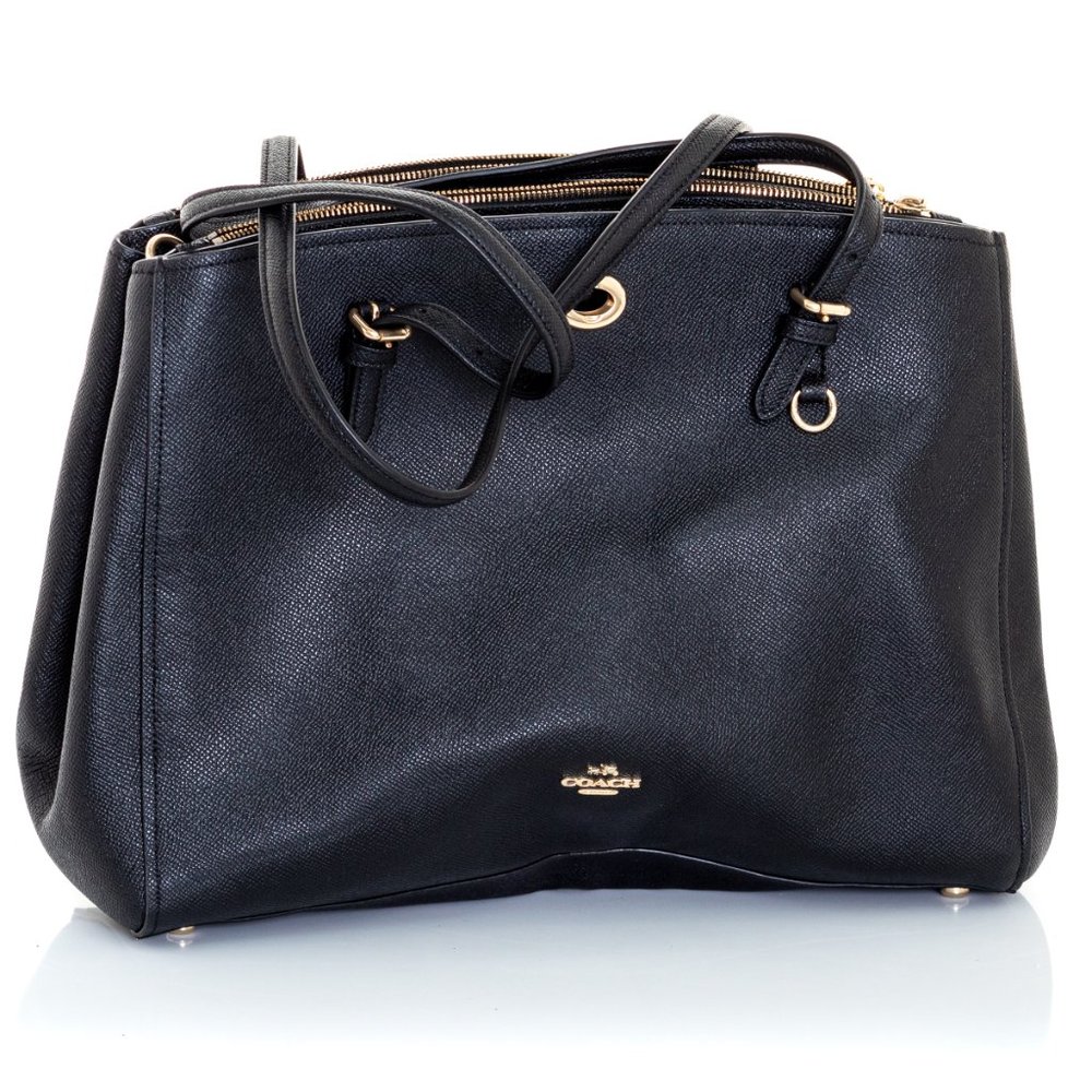 COACH Leather 5-Compartment Shoulder Bag Pre-Owned